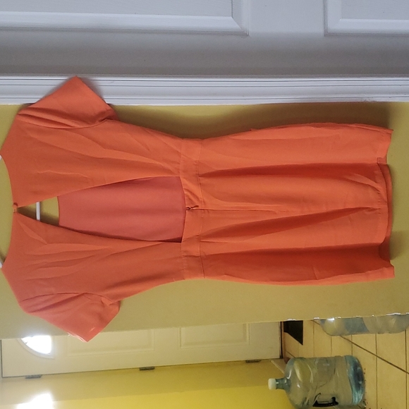 Arc & Co orange dress - Picture 2 of 6
